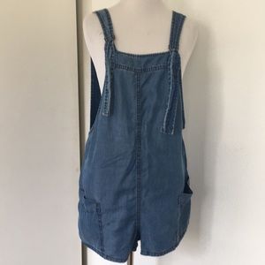 Stella laguna beach denim jean overalls